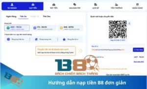 Nạp tiền B8 qua tiền ảo USDT